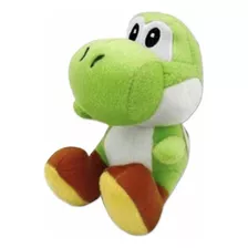 Pelúcia Yoshi Verde Turma Do Mario Bros Antialérgico 30 Cm