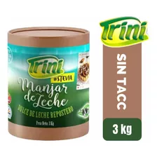 Dulce De Leche Sin Azúcar Trini Con Stevia Sin Tacc X 3 Kg.