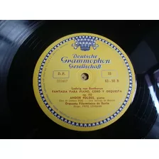 Sin Tapa Disco Beethoven Fantasia Piano Oberturas Foldes Cl0