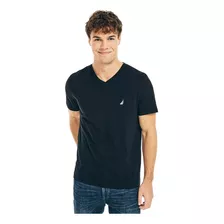 Playera Camisa Nautica Hombre Cuello V Neck 100% Original