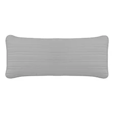 Funda De Almohada Basic Gris Ks King 100 X 46 Cm Vianney Color Gris Claro