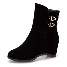 Botas Martin Con Hebilla Metal Para Mujer Botas Caballero