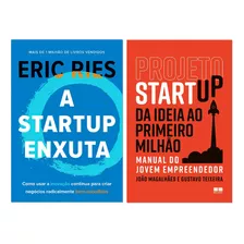 Kit Projeto Startup + A Startup Enxuta