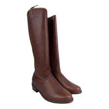 Bota Gaúcha Feminina Lince Original Cromo Graxo Pinhão 