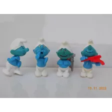 Kinder Ovo: Os Smurfs - 4 Miniaturas