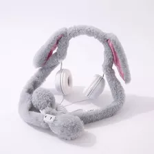 Auriculares Bluetooth Infantiles Peluche C Movimiento Luces