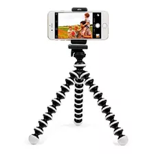 Tripode Gorila 23cm Flexible Para Camara Celular Tr1 + Tr3 Color Blanco