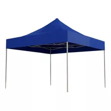 Tenda Sanfonada Estrutura Metal 3x3 Metros Cor Branco