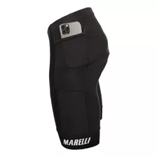 Bermuda Ciclismo Marelli Elite 4hs Forro Italiano Bolso