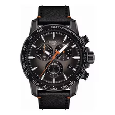 Reloj Hombre Tissot T125.617.36.081.00 Supersport Chrono Color De La Correa Negro Color Del Bisel Negro Color Del Fondo Gris Oscuro
