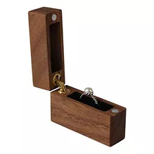 Caja De Anillo De Madera Caja De Joyería Portátil (u01-thx)