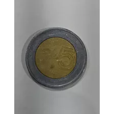 Moneda De 5 Soles De 1995 Hecha En Perú.