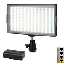 Iluminador Led Light 416 Color Para Foto + Bateria F550 Nf