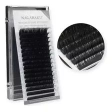 Extensiones De Pestañas Nagaraku, Blister Mixto 1x1