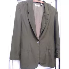 Blazer Collection Point Of View Verde Seco L 46/48