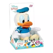 Boneco Pato Donald Disney Baby Fofinho 30cm Babybrink