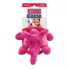 Kong Cozie Elefante Peluche Pequeño Color Fucsia