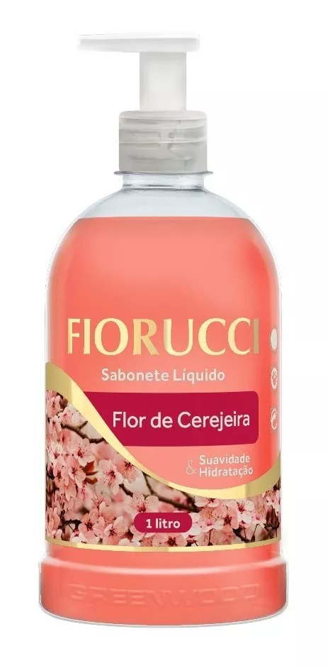 Sabonete Líquido Fiorucci Flor De Cerejeira 1l