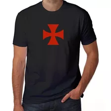 Camiseta Cruz De Malta Algodão