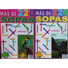 Sopas De Letras Revistas 160c/u Paginas - Pack 2