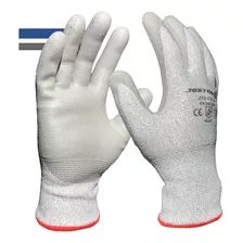 12 Pack Guantes Anticorte Nivel 5 Industrial Trabajo Rudo 