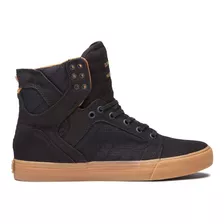 Tenis Supra Skytop Mens Black Lt Gum