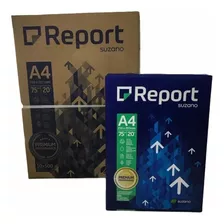 Caixa De Papel Sulfite A4 2500 Folhas Report Premium 75g