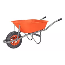 Carrinho De Mão Com Caçamba Funda 55l Tramontina Laranja