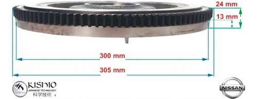 Volante De Motor Bomba Clutch Nissan Pickup D22 2.4 02-08 Foto 7