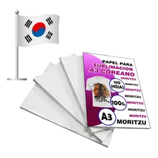 Papel De Sublimar Tamaño A3 Origen Koreano Moritzu Premium