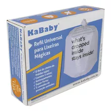 Refil Para Lixo Mágico Com 45 Sacos Kababy