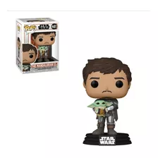 Mandalorian With Grogu Chidl Star Wars Funko Pop #461