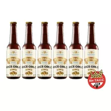 Cerveza Artesanal Straus Rice Gold 330ml Sin Tacc Pack X 6