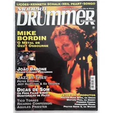 Modern Drummer Nº 3 Mike Bordin, Neil Peart, João Barone