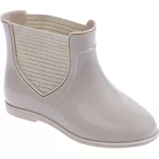 Bota Estilosa Menina Colore Bege 20 Ao 27 Pimpolho 32566c