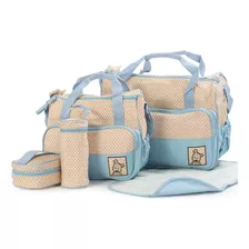 Mochila Maternal De 5 Piezas, Bolso