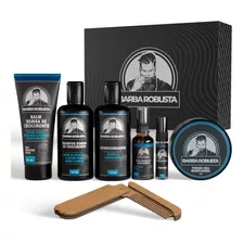 Kit Barba Shampoo Condicionador Balm Oleo Cera Perfume Pente