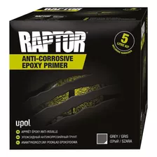 Kit De Anticorrosivo Epoxico De 5 Lt Gris Raptor