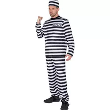 Disfraz De Prisionero Adulto Para Disfrazarse De Prisión Par
