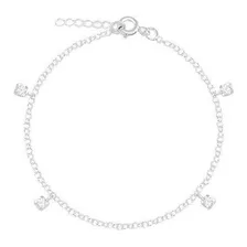 Pulseira Feminina Em Prata 925 - Com Certificado