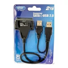 Cabo Conversor Ssd Hd Sata Notebook 2,5 P/ Usb 2.0