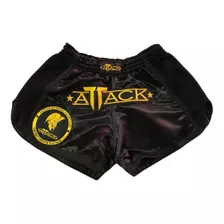 Shorts Muay Thai Attack - Modelo Tailandês P - M.