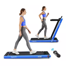 Cinta De Correr Plegable Superfit 2.25hp 2 En 1 Con