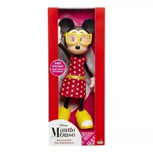 Muñeca Minnie Mouse Articulada Rojo Deslumbrante Wabro