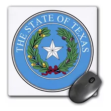 Alfombrilla De Raton 3d Rose State Seal Of Texas Pdus Con...