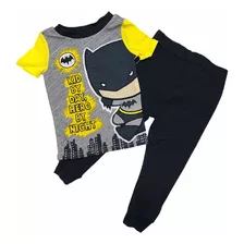 Pijama Bebes Original Importado Usa Batman Superheroe Dc