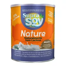 Suprasoy Nature Naturalmente Sem Lactose Lata 300g