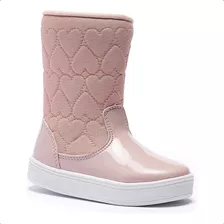 Bota Feminina Infantil Menina Tininha Bordado Casual Escolar