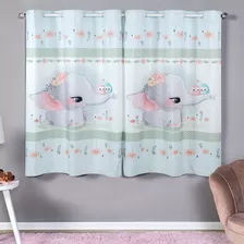 Cortina Para Quarto Infantil Menina Diversos Modelos Oferta