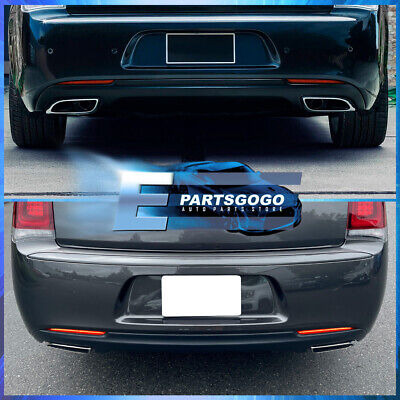 For 15-22 Chrysler 300c 300 Red Led Rear Bumper Reflecto Aac Foto 2